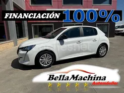 Blanco Usado 2022 Peugeot 208 Utilitario | 10.950 € (Precio justo)