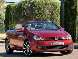 Rojo Usado 2012 VW Golf Cabriolet Descapotable | 18.900 €