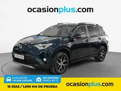 Azul Usado 2017 Toyota RAV4 Hybrid SUV | 22.900 € (Precio justo)