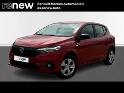 Rojo Usado 2021 Dacia Sandero Comfort Utilitario | 12.200 € (Buen precio)