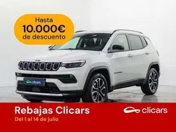 Blanco Usado 2021 Jeep Compass Limited SUV | 19.990 € (Buen precio)