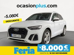 Blanco Usado 2022 Audi Q5 S-Line SUV | 34.000 € (Buen precio)