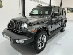Gris / plata Usado 2019 Jeep Wrangler Sahara SUV | 47.990 € (Un poco caro)
