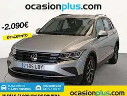 Plateado Usado 2021 VW Tiguan SUV | 20.900 € (Buen precio)