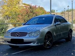Gris / plata Usado 2005 Mercedes CLK270 Elegance Coupe | 5999 € (Precio justo)