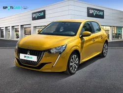 Amarillo Usado 2020 Peugeot 208 Active Utilitario | 11.995 € (Un poco caro)