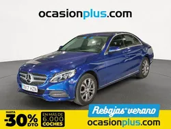 Azul Usado 2014 Mercedes C220 Avantgarde Berlina | 17.990 € (Buen precio)