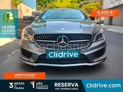 Gris / plata Usado 2014 Mercedes CLA200 AMG line Berlina | 18.990 € (Precio justo)
