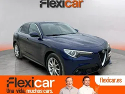 Azul Usado 2017 Alfa Romeo Stelvio SUV | 19.990 € (Caro)