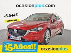 Rojo Usado 2023 Mazda 6 Exclusive-Line Familiar | 21.390 € (Precio justo)