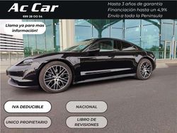 Negro Usado 2021 Porsche Taycan Coupe | 56.900 € (Precio justo)