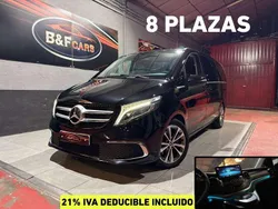 Negro Usado 2021 Mercedes V220 Avantgarde Monovolumen | 40.700 € (Super precio)