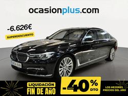 Negro Usado 2018 BMW 750L Berlina | 37.350 €