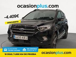 Negro Usado 2018 Ford Kuga ST-Line SUV | 17.590 € (Precio justo)