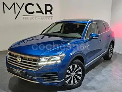 Azul Usado 2018 VW Touareg SUV | 39.990 € (Precio justo)