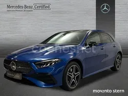 Azul Usado 2024 Mercedes A250 AMG line Berlina | 37.200 € (Precio justo)