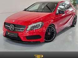 Rojo Usado 2015 Mercedes A180 AMG line Utilitario | 17.290 € (Un poco caro)