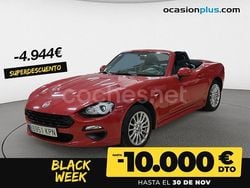 Rojo Usado 2018 Fiat 124 Spider Descapotable | 20.200 € (Super precio)