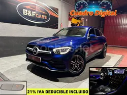 Azul Usado 2021 Mercedes GLC200 SUV | 42.490 € (Precio justo)
