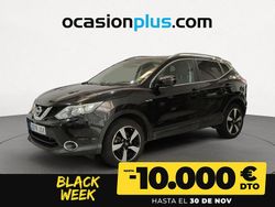 Negro Usado 2016 Nissan Qashqai N-Connecta SUV | 13.800 € (Precio justo)