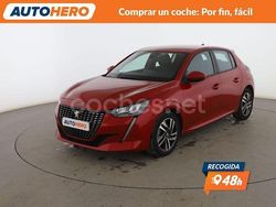 Rojo Usado 2020 Peugeot 208 Allure Utilitario | 12.099 € (Buen precio)