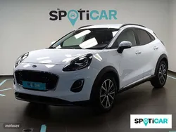Blanco Usado 2021 Ford Puma Titanium SUV | 16.900 € (Precio justo)