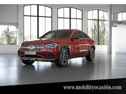 Hyacinth red metallic paint Usado 2021 Mercedes GLC220 AMG line Coupe | 46.250 € (Precio justo)