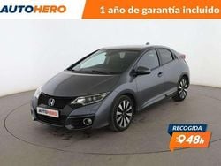 Gris Usado 2016 Honda Civic Lifestyle Berlina | 13.099 € (Buen precio)