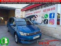 Azul Usado 2021 VW Touran Advance Monovolumen | 20.580 € (Precio justo)
