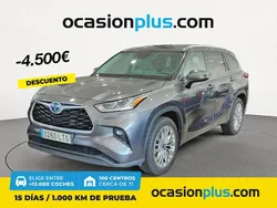 Gris / plata Usado 2021 Toyota Highlander Advance SUV | 49.500 € (Precio justo)