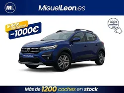 Azul Usado 2022 Dacia Sandero Comfort Utilitario | 12.985 € (Precio justo)