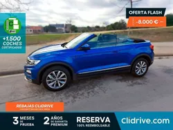 Azul Usado 2020 VW T-Roc Cabriolet R-line Descapotable | 23.390 € (Precio justo)