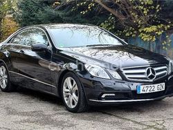Negro Usado 2009 Mercedes E350 Elegance Coupe | 18.800 € (Precio justo)