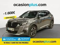 Gris Usado 2022 Peugeot 2008 GT SUV | 17.690 € (Precio justo)