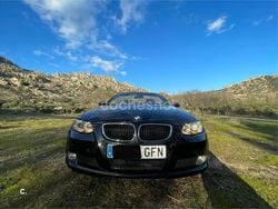 Negro Usado 2008 BMW 320 Cabriolet Descapotable | 12.500 € (Precio justo)