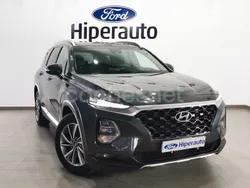 Gris / plata Usado 2020 Hyundai Santa Fe SUV | 28.990 € (Precio justo)