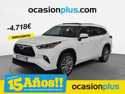 Blanco Usado 2021 Toyota Highlander Advance SUV | 51.900 € (Un poco caro)