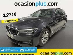 Gris Usado 2022 BMW 520 Luxury Line Familiar | 27.719 € (Buen precio)