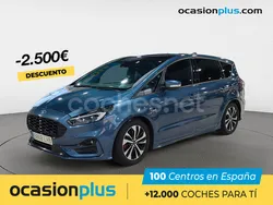 Azul Usado 2020 Ford S-MAX ST-Line Monovolumen | 26.990 € (Un poco caro)
