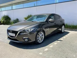 Gris / plata Usado 2014 Mazda 3 Luxury Berlina | 12.900 € (Precio justo)
