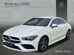 Blanco polar pintura unicolor Usado 2019 Mercedes CLA180 AMG line Berlina | 27.900 € (Precio justo)