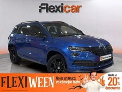 Azul Usado 2021 Skoda Karoq SportLine SUV | 23.990 € (Precio justo)