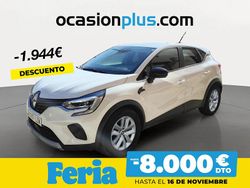 Blanco Usado 2022 Renault Captur Intens SUV | 16.990 € (Precio justo)