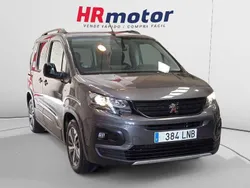 Gris Usado 2021 Peugeot Rifter GT Monovolumen | 18.890 € (Un poco caro)