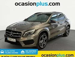 Gris Usado 2015 Mercedes GLA220 AMG line SUV | 22.500 € (Precio justo)