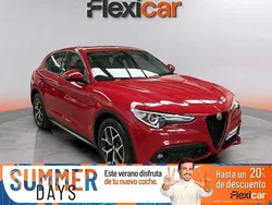 Rojo Usado 2021 Alfa Romeo Stelvio Sprint SUV | 29.990 € (Un poco caro)