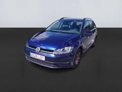 Azul Usado 2020 VW Golf VII Familiar | 15.100 € (Precio justo)