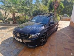 Negro Usado 2016 Mercedes C220 AMG line Familiar | 14.900 € (Precio justo)