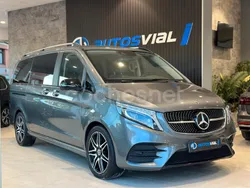 Gris / plata Usado 2021 Mercedes V300 Exclusive Monovolumen | 67.900 € (Un poco caro)