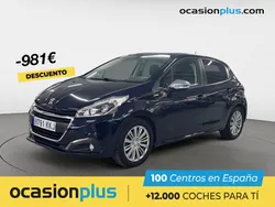 Azul Usado 2018 Peugeot 208 Style Utilitario | 10.800 € (Un poco caro)